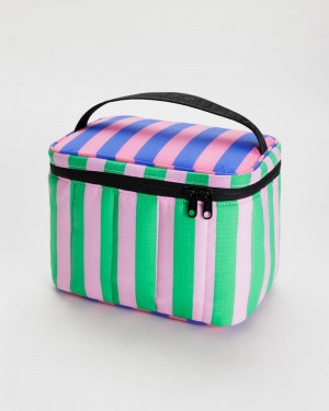 Awning Stripe Mix Baggu Puffy | 748-WSEHMF