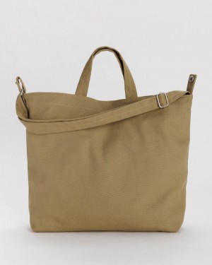 Dark Khaki Baggu Horizontal Duck | 435-TEPRNB