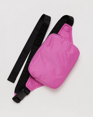 Extra Pink Baggu Puffy Fanny Pack | 467-UWMDQX