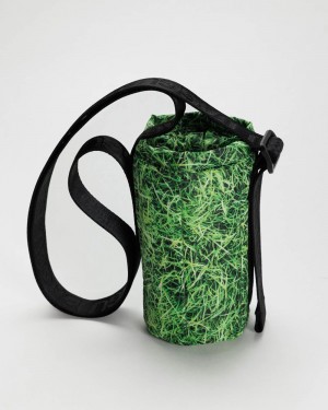 Grass Baggu Puffy Water Bottle Sling | 156-JFESQZ