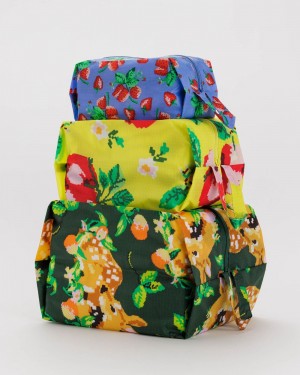 Needlepoint Fruit Baggu 3D Zip Set | 370-BWLJYQ