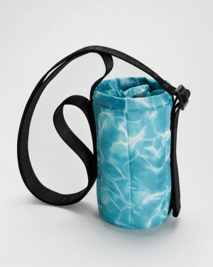 Pool Baggu Puffy Water Bottle Sling | 483-ZGHSXR