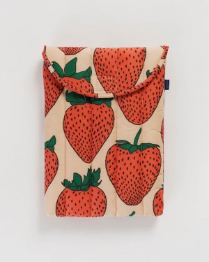 Strawberry Baggu Puffy Laptop Sleeve 13"/14" | 520-MGKAFO