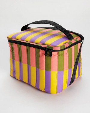 Sunset Quilt Stripe Baggu Puffy | 463-TZVCJQ