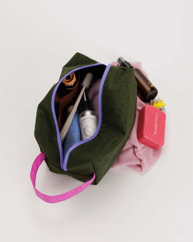 Bay Laurel Mix Baggu Dopp Kit | 264-MUHIFS