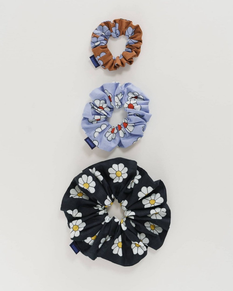 Daisies Baggu Scrunchie Set of 3 | 032-FEZXKQ