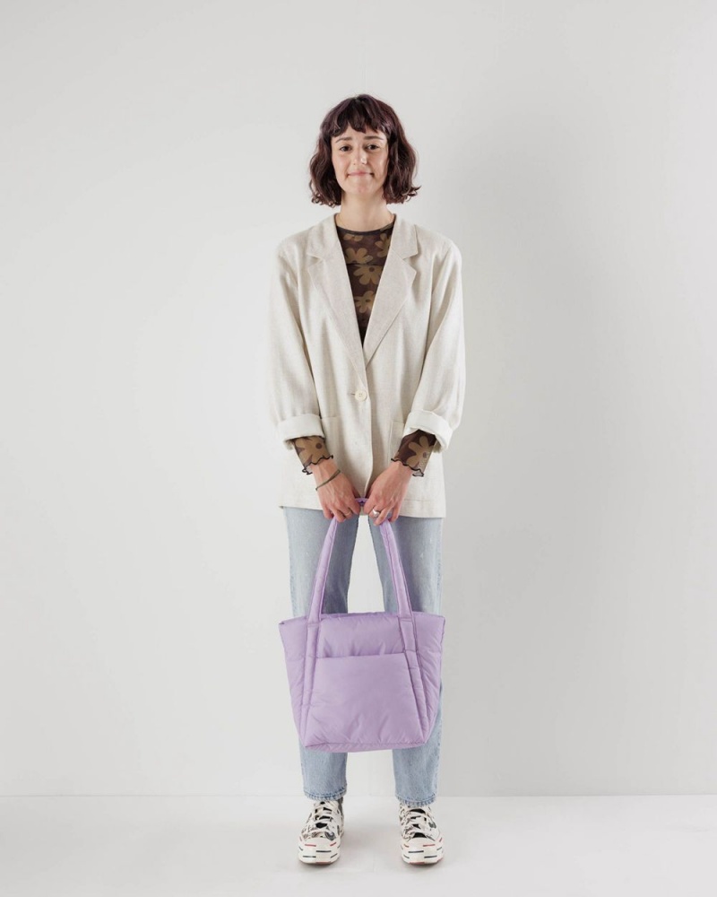 Dusty Lilac Baggu Puffy Mini | 351-TUVXHF