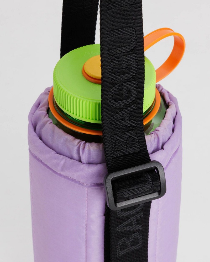 Dusty Lilac Baggu Puffy Water Bottle Sling | 430-WCMBSY