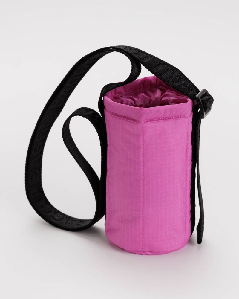 Extra Pink Baggu Puffy Water Bottle Sling | 894-PLJRDC