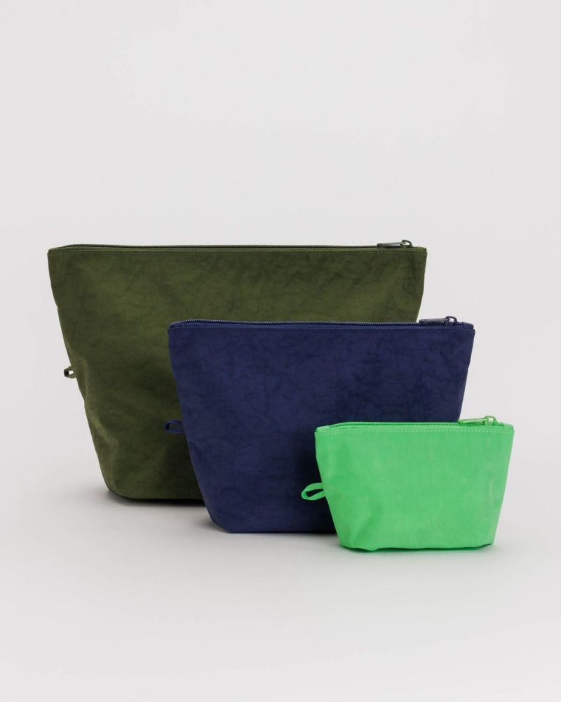 Marine Baggu Go Pouch Set | 298-YCFUOW