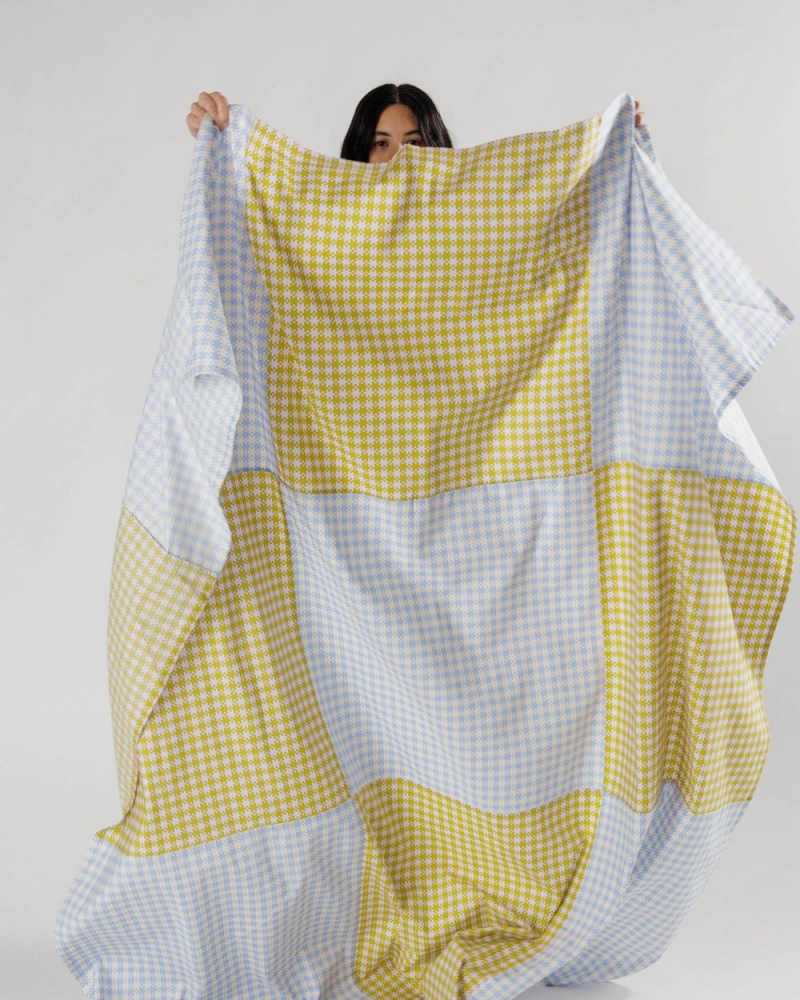 Pastel Pixel Gingham Baggu Giant | 176-QFSREH