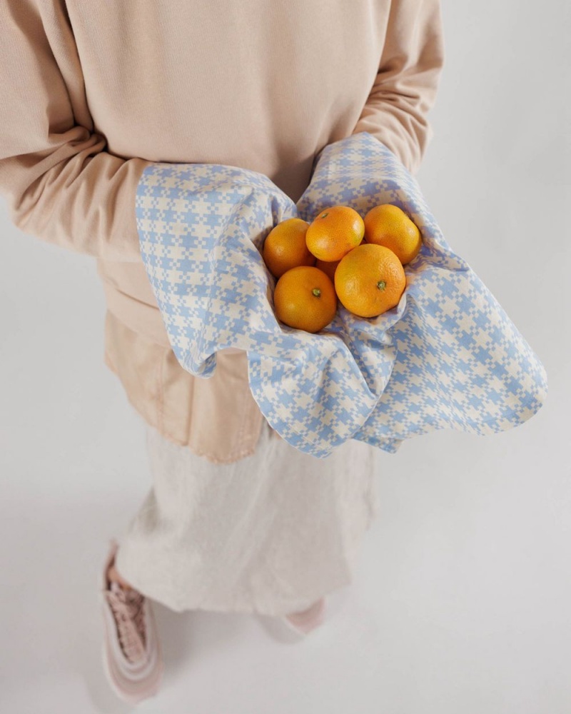 Pastel Pixel Gingham Baggu Set | 273-RMJFQK