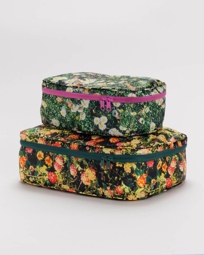 Photo Florals Baggu Packing Cube Set | 268-UBOQVF