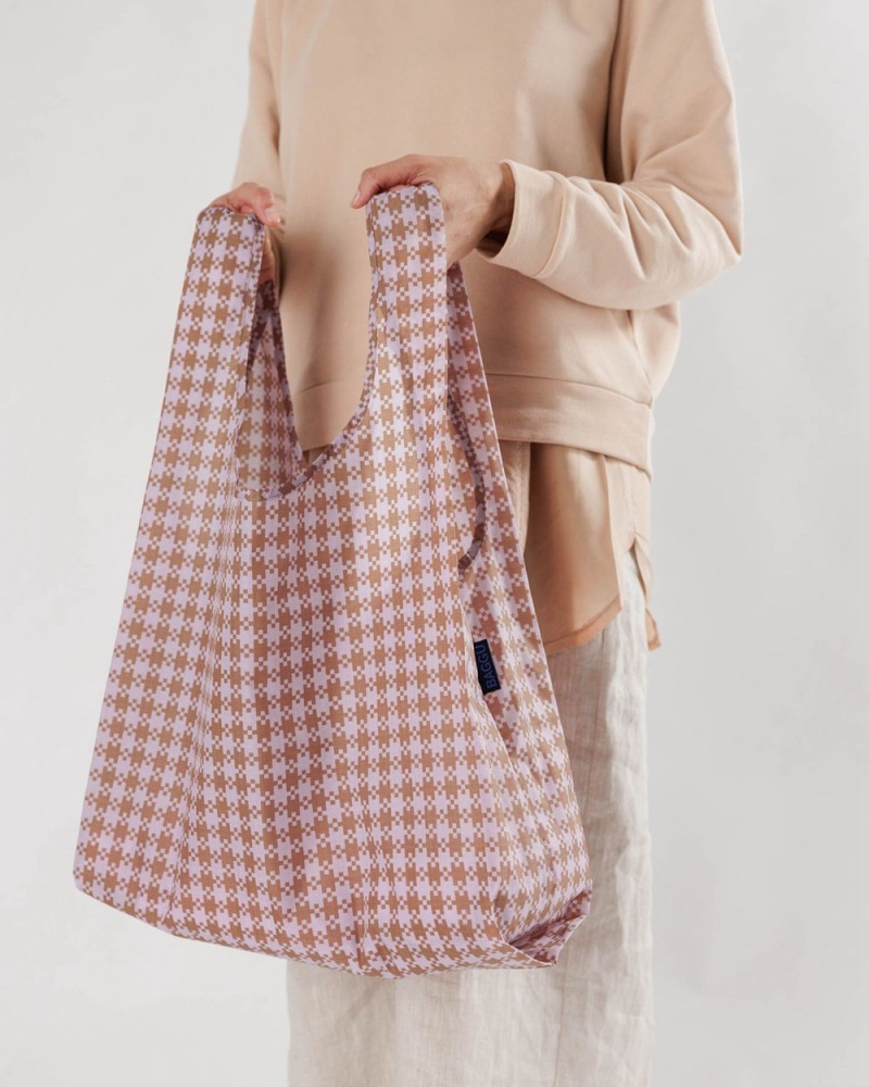 Rose Pixel Gingham Baggu Standard | 381-YGVZWD