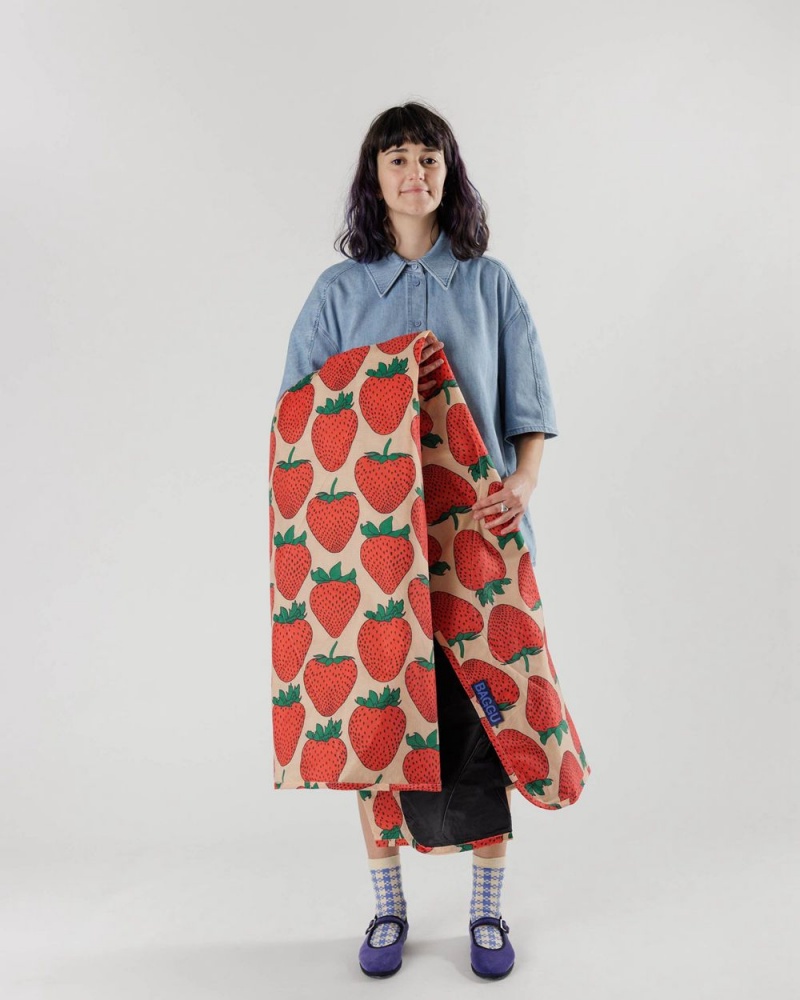 Strawberry Baggu Puffy Picnic | 196-IWOEGD