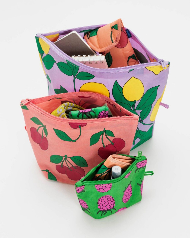 Sunshine Fruit Baggu Go Pouch Set | 192-IPYZSU