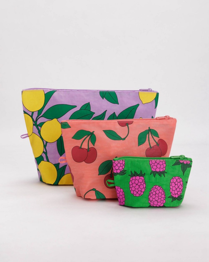 Sunshine Fruit Baggu Go Pouch Set | 192-IPYZSU