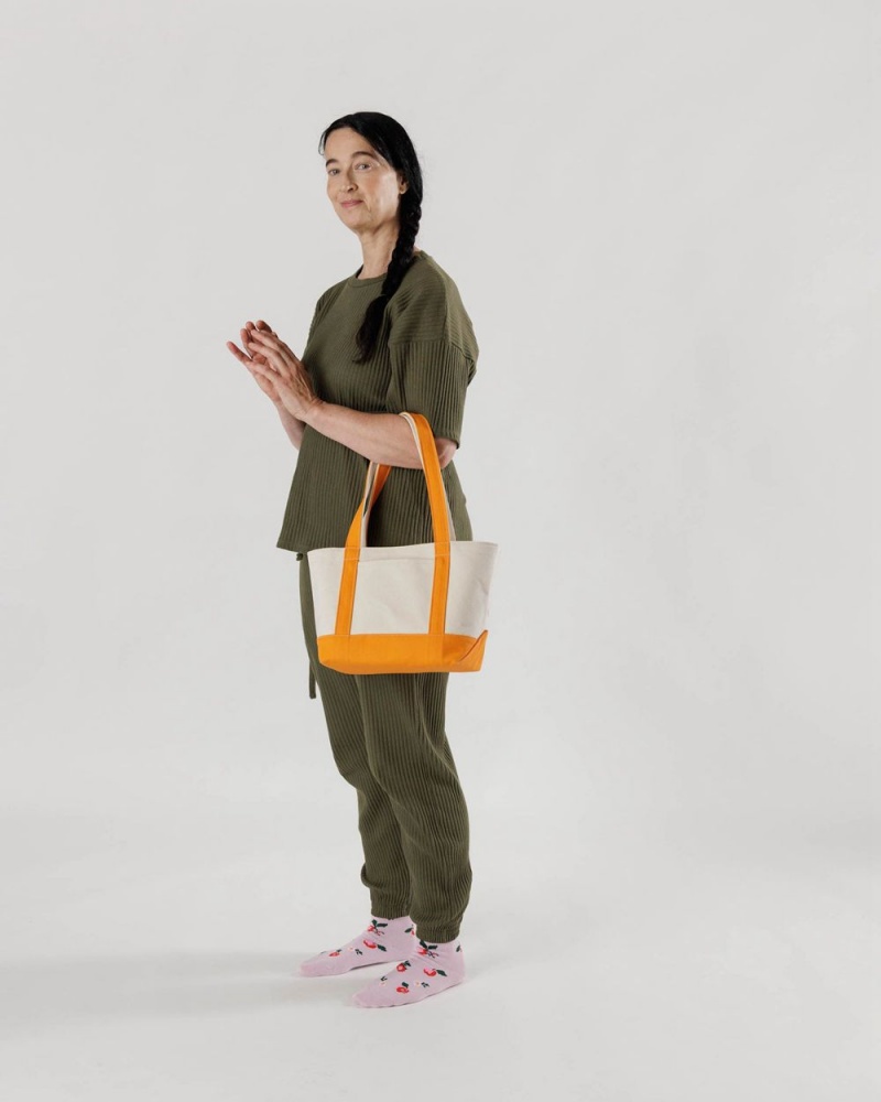 Tangerine Baggu Small Heavyweight Canvas | 685-ZYLPTV