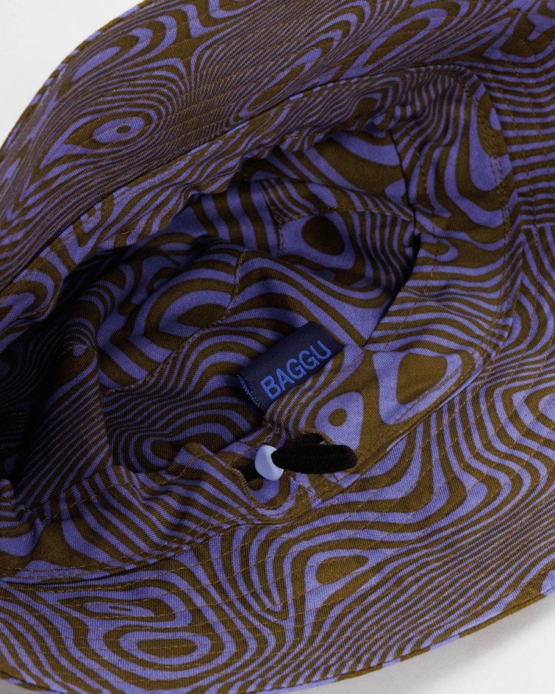 Trippy Swirl Seaweed Baggu Bucket | 906-XOBDIL