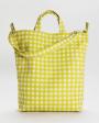 Chartreuse Pixel Gingham