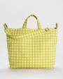 Chartreuse Pixel Gingham